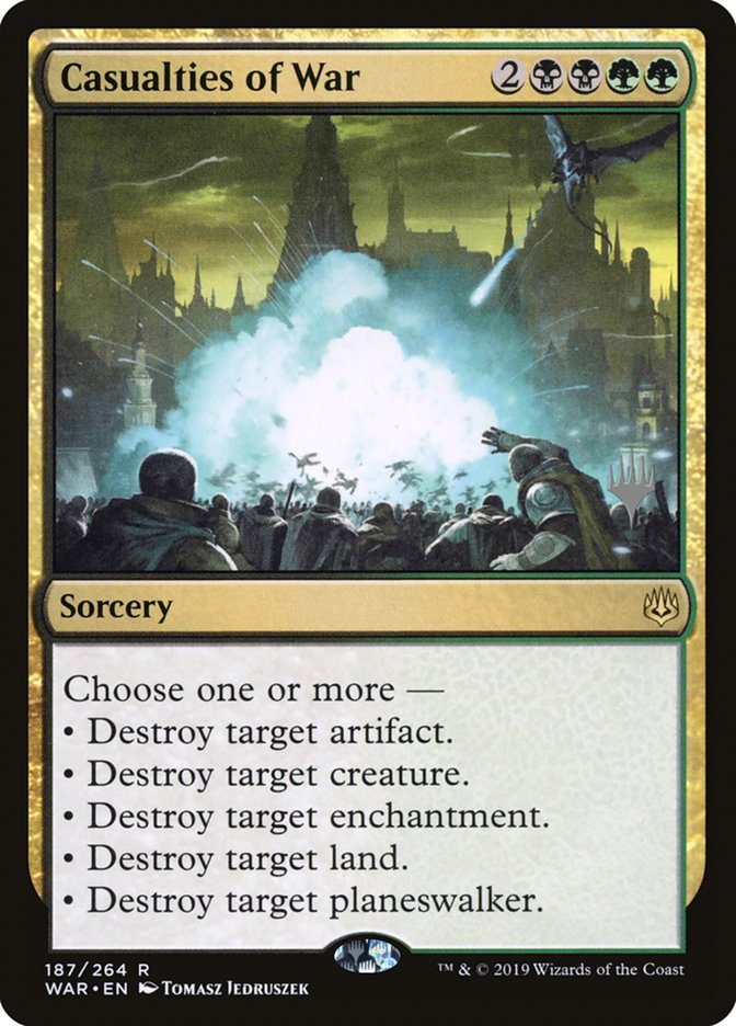 Casualties of War (Promo Pack) [War of the Spark Promos] | Gate City Games LLC