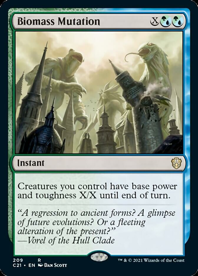 Biomass Mutation [Commander 2021] | Gate City Games LLC