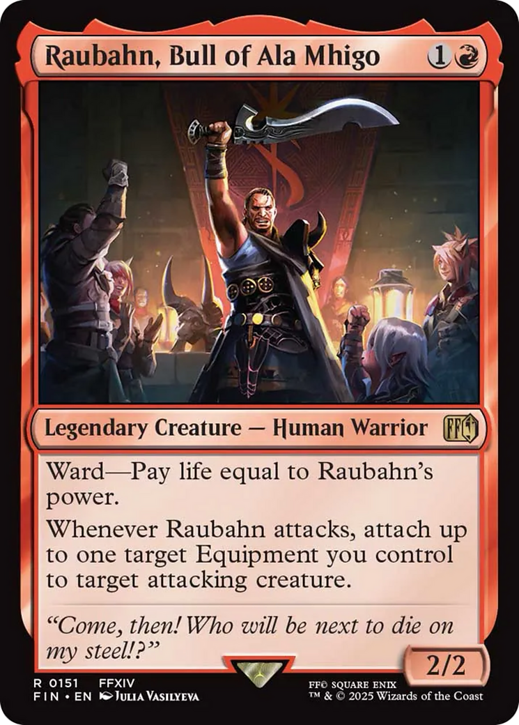 Raubahn, Bull of Ala Mhigo [FINAL FANTASY] | Gate City Games LLC