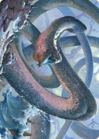Koma, Cosmos Serpent 1 Art Card [Kaldheim Art Series] | Gate City Games LLC
