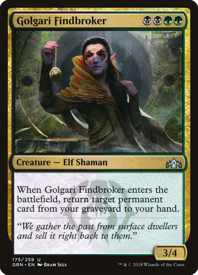 Golgari Findbroker [Guilds of Ravnica] | Gate City Games LLC