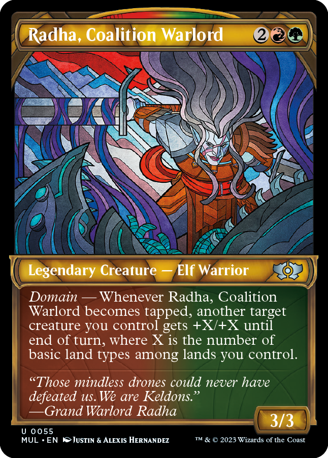 Radha, Coalition Warlord [Multiverse Legends] | Gate City Games LLC