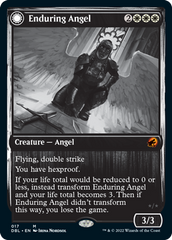 Enduring Angel // Angelic Enforcer [Innistrad: Double Feature] | Gate City Games LLC