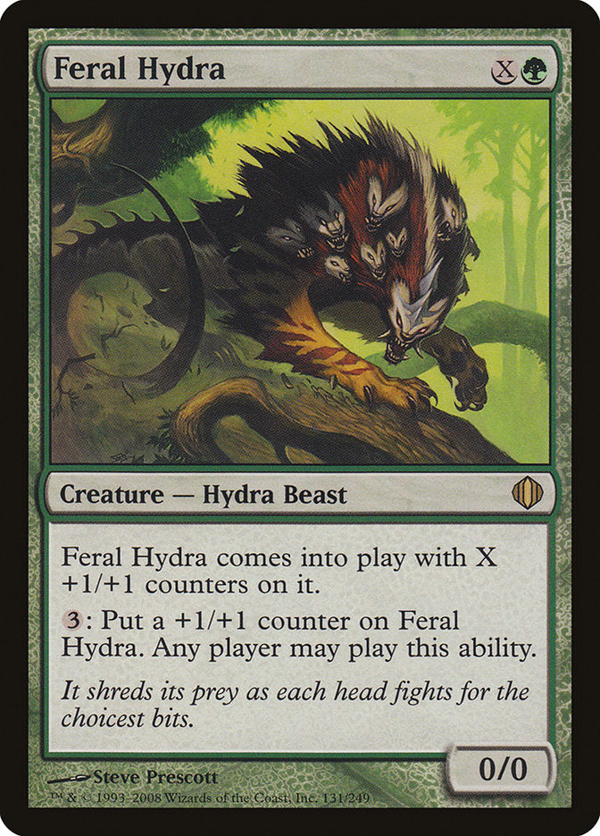 Feral Hydra [Shards of Alara] | Gate City Games LLC