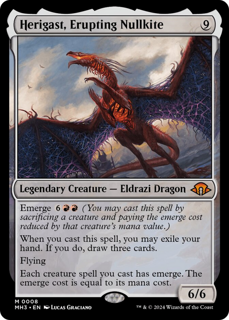 Herigast, Erupting Nullkite [Modern Horizons 3] | Gate City Games LLC