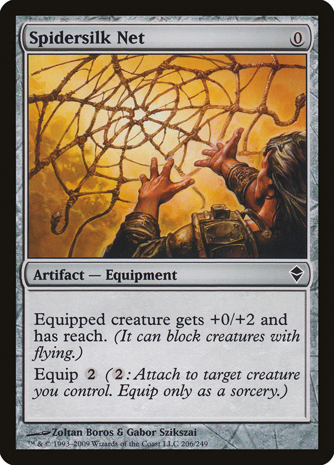 Spidersilk Net [Zendikar] | Gate City Games LLC
