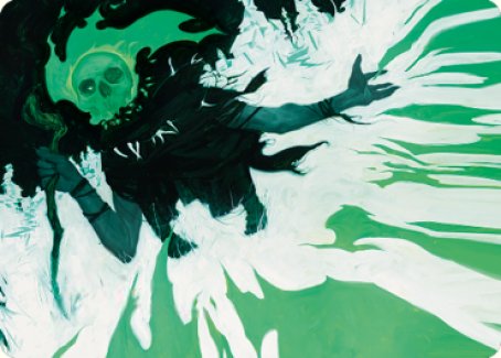 Bone Splinters Art Card [Dominaria United Art Series] | Gate City Games LLC