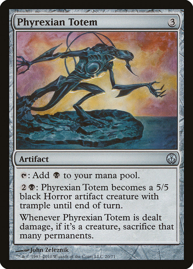 Phyrexian Totem [Duel Decks: Phyrexia vs. the Coalition] | Gate City Games LLC