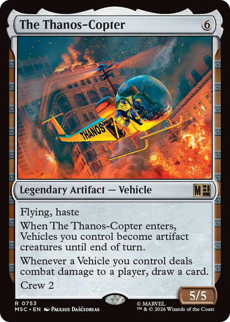 The Thanos-Copter [Marvel Super Heroes Commander] | Gate City Games LLC