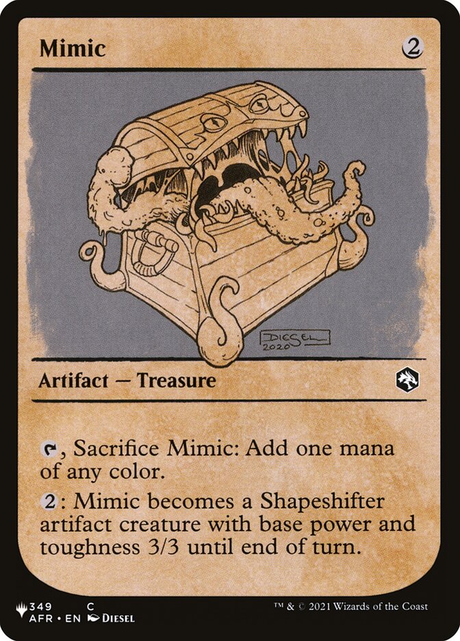 Mimic (Showcase) [The List] | Gate City Games LLC
