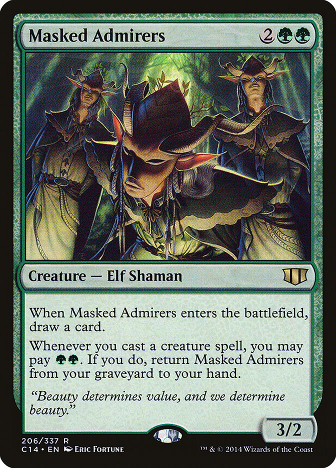 Masked Admirers [Commander 2014] | Gate City Games LLC