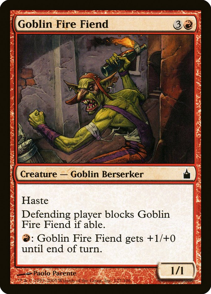 Goblin Fire Fiend [Ravnica: City of Guilds] | Gate City Games LLC