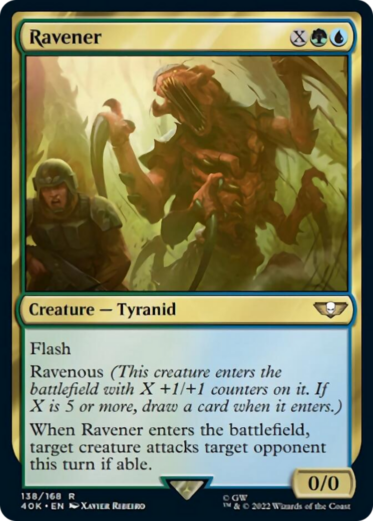 Ravener (Surge Foil) [Warhammer 40,000] | Gate City Games LLC