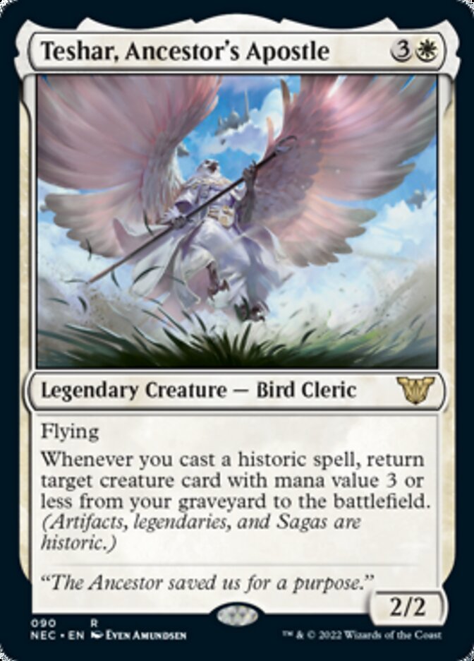 Teshar, Ancestor's Apostle [Kamigawa: Neon Dynasty Commander] | Gate City Games LLC