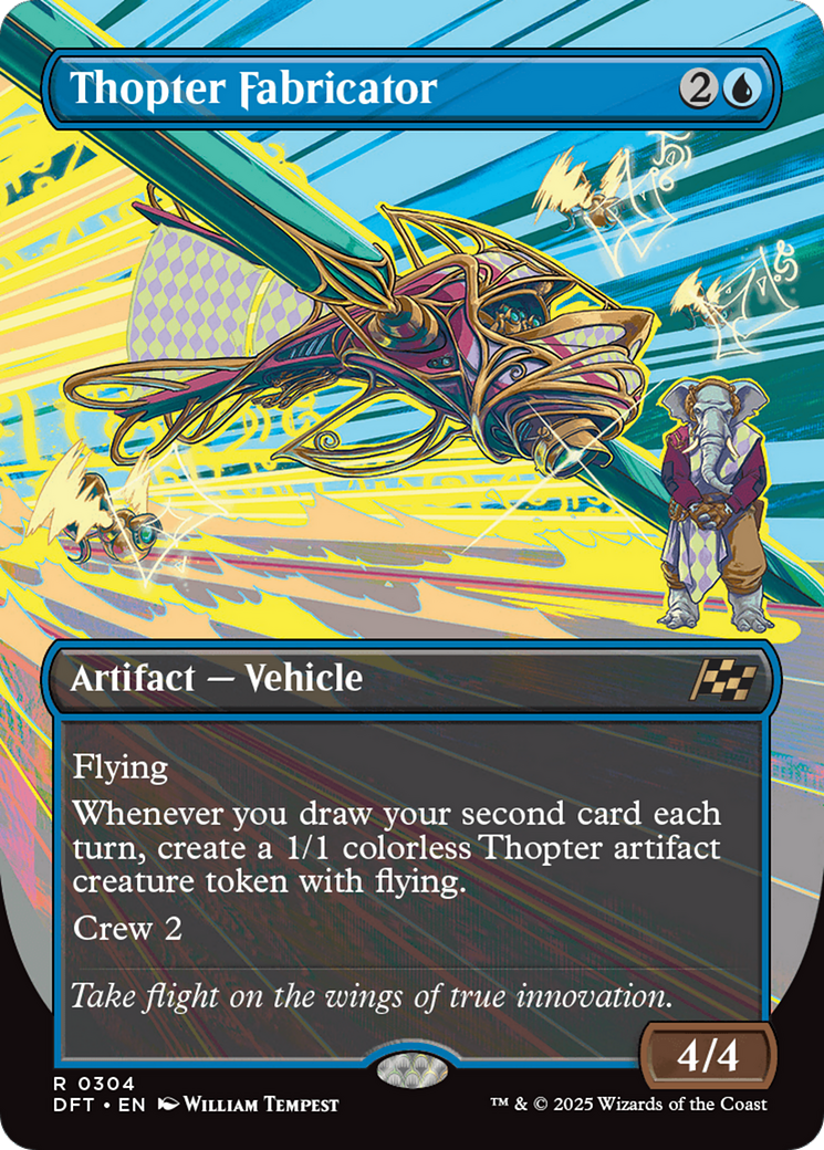 Thopter Fabricator (Borderless) [Aetherdrift] | Gate City Games LLC