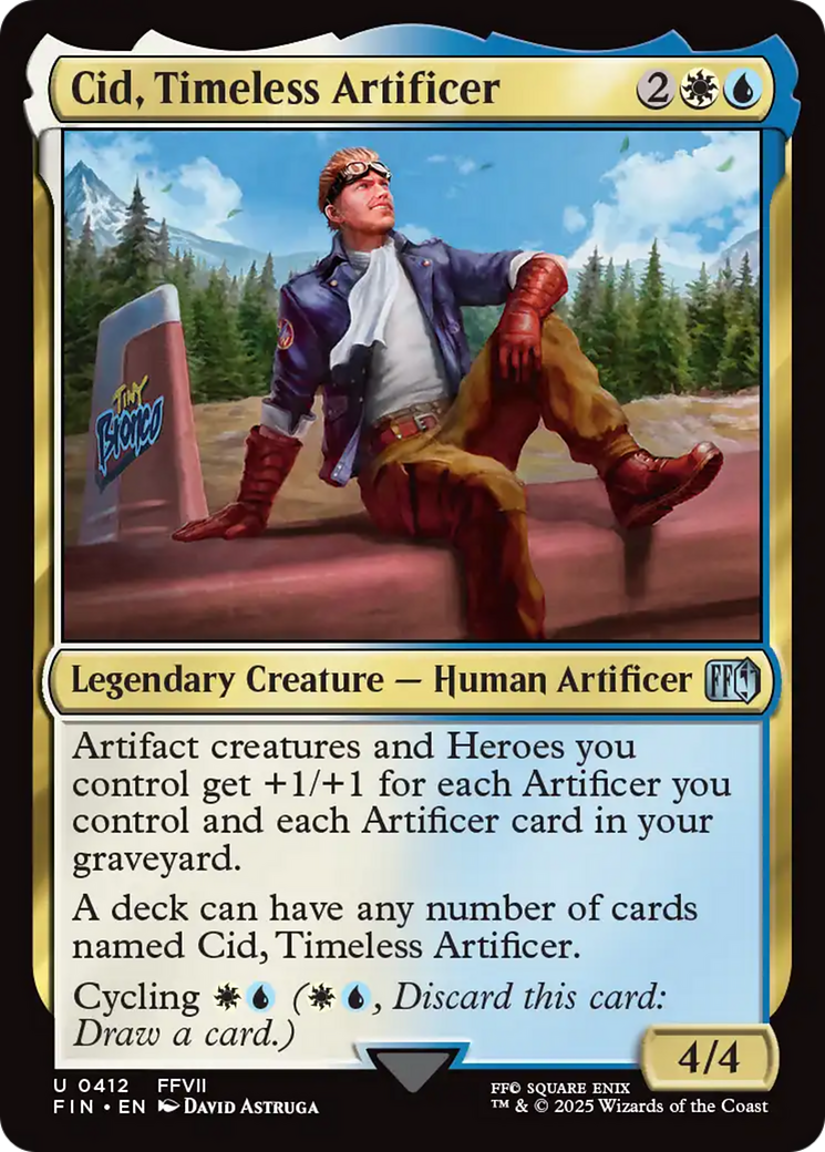 Cid, Timeless Artificer (0412) [FINAL FANTASY] | Gate City Games LLC
