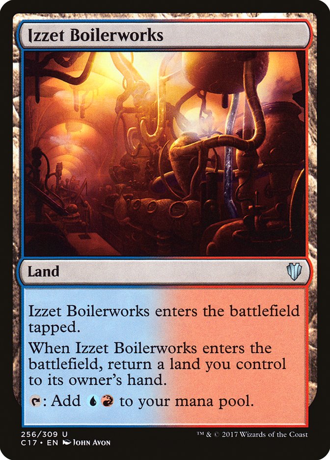 Izzet Boilerworks [Commander 2017] | Gate City Games LLC