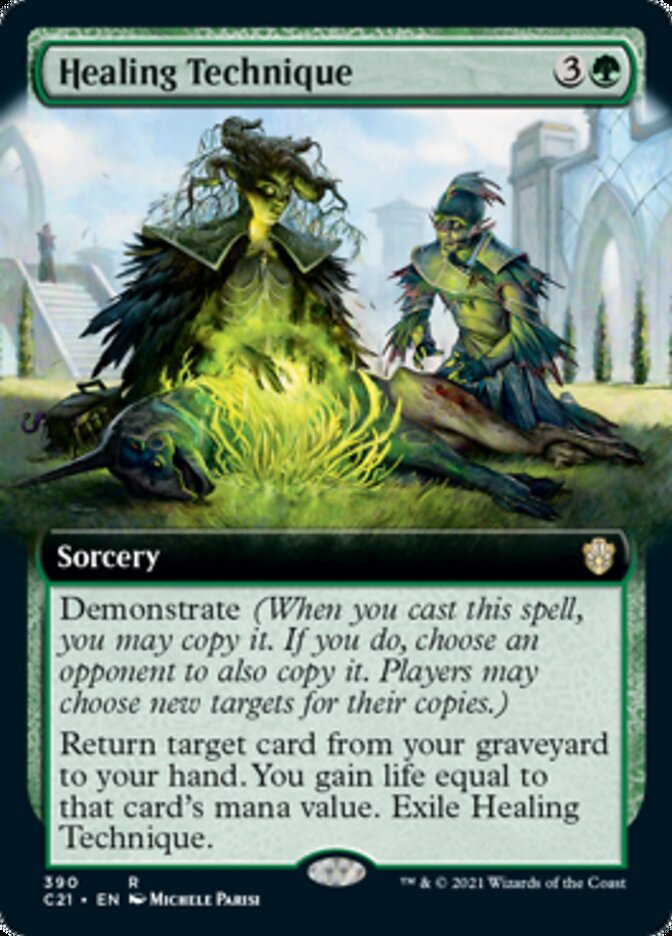 Healing Technique (Extended Art) [Commander 2021] | Gate City Games LLC
