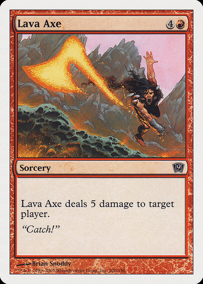 Lava Axe [Ninth Edition] | Gate City Games LLC