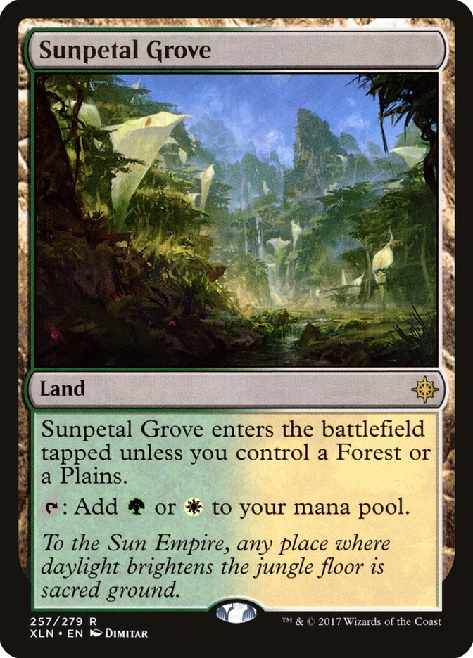 Sunpetal Grove [Ixalan] | Gate City Games LLC