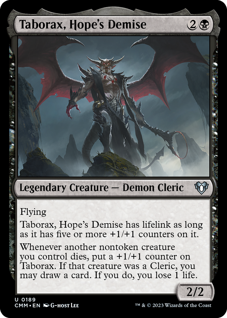 Taborax, Hope's Demise [Commander Masters] | Gate City Games LLC