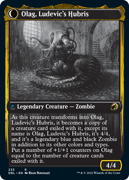 Ludevic, Necrogenius // Olag, Ludevic's Hubris [Innistrad: Double Feature] | Gate City Games LLC