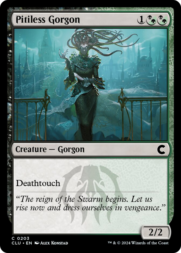 Pitiless Gorgon [Ravnica: Clue Edition] | Gate City Games LLC