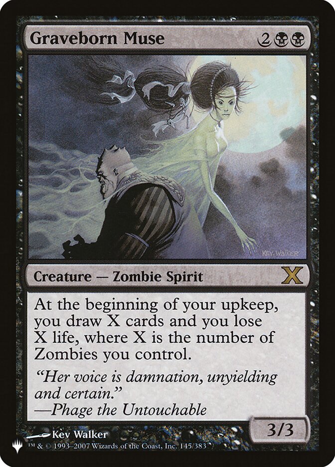 Graveborn Muse [The List] | Gate City Games LLC