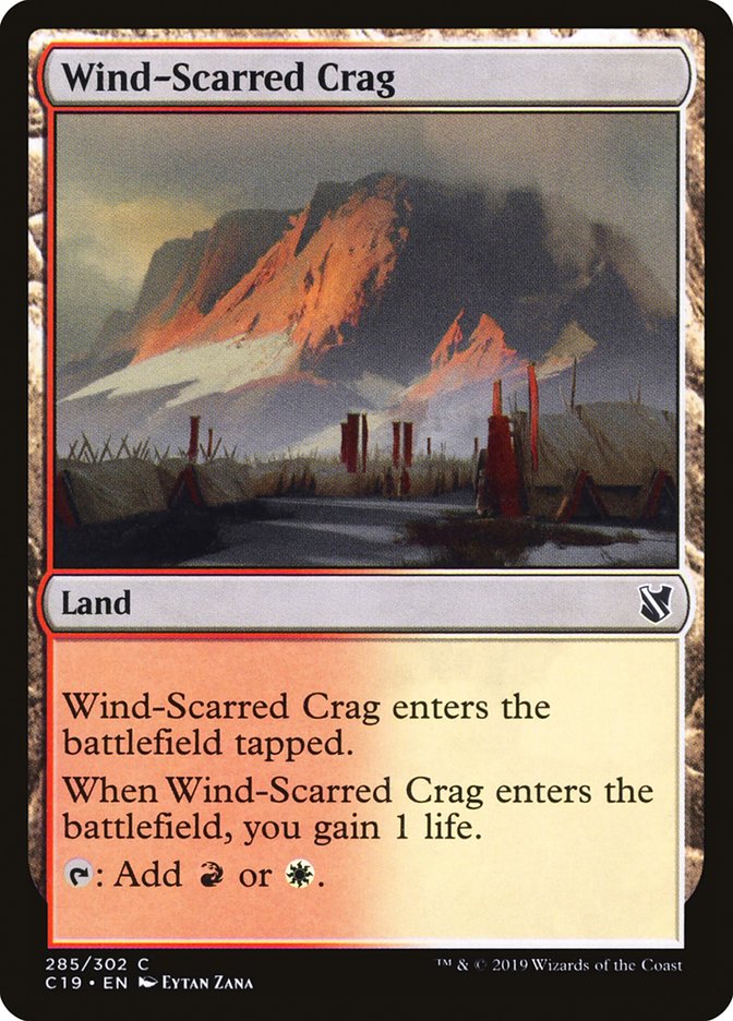 Wind-Scarred Crag [Commander 2019] | Gate City Games LLC