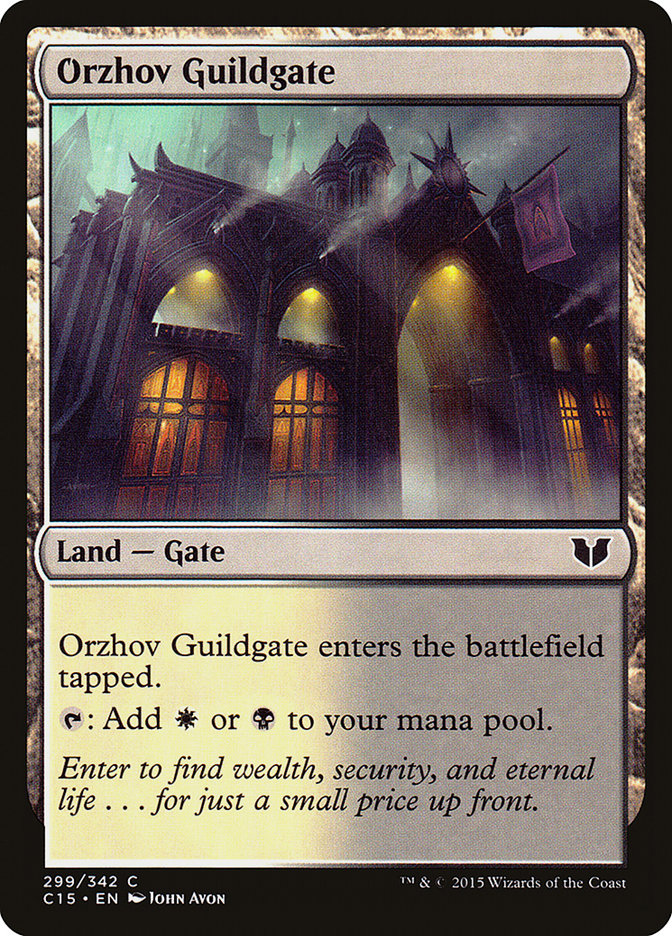 Orzhov Guildgate [Commander 2015] | Gate City Games LLC