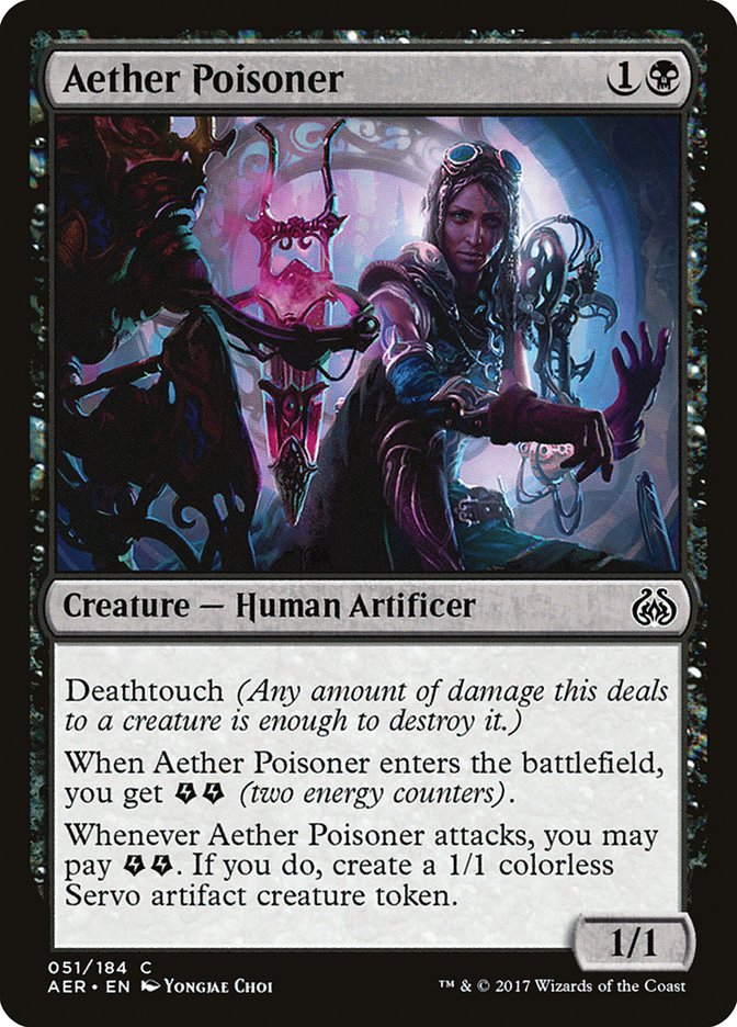 Aether Poisoner [Aether Revolt] | Gate City Games LLC