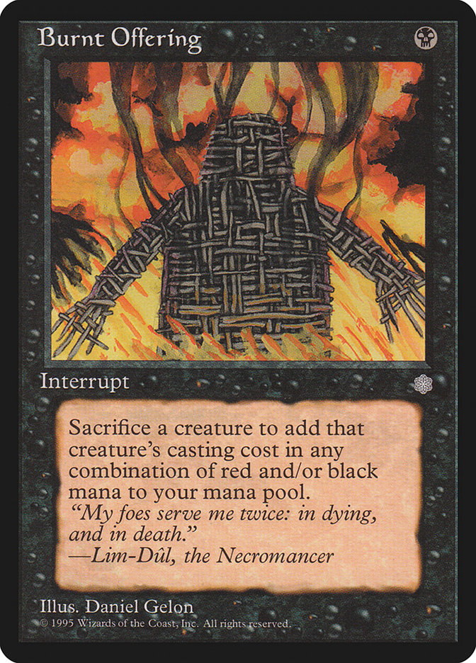 Burnt Offering [Ice Age] | Gate City Games LLC