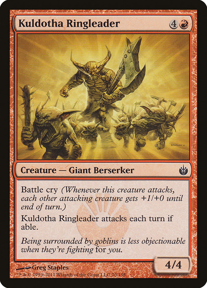 Kuldotha Ringleader [Mirrodin Besieged] | Gate City Games LLC