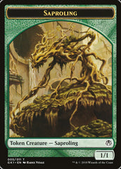 Saproling // Insect Double-Sided Token [Guilds of Ravnica Guild Kit Tokens] | Gate City Games LLC