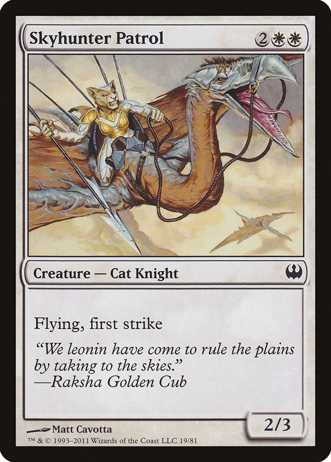 Skyhunter Patrol [Duel Decks: Knights vs. Dragons] | Gate City Games LLC