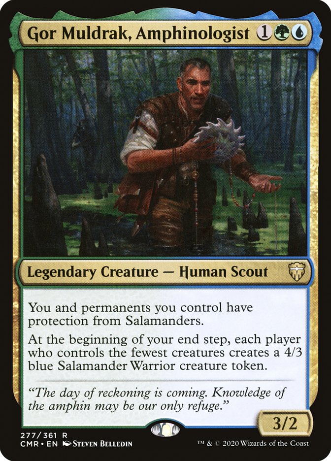 Gor Muldrak, Amphinologist [Commander Legends] | Gate City Games LLC
