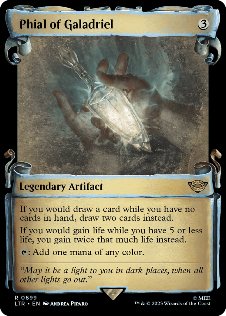 Phial of Galadriel [The Lord of the Rings: Tales of Middle-Earth Showcase Scrolls] | Gate City Games LLC
