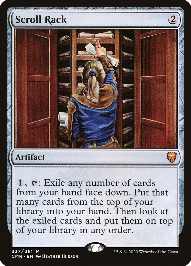Scroll Rack [Commander Legends] | Gate City Games LLC