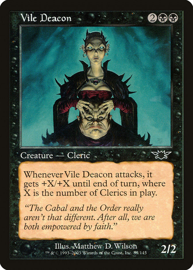 Vile Deacon [Legions] | Gate City Games LLC
