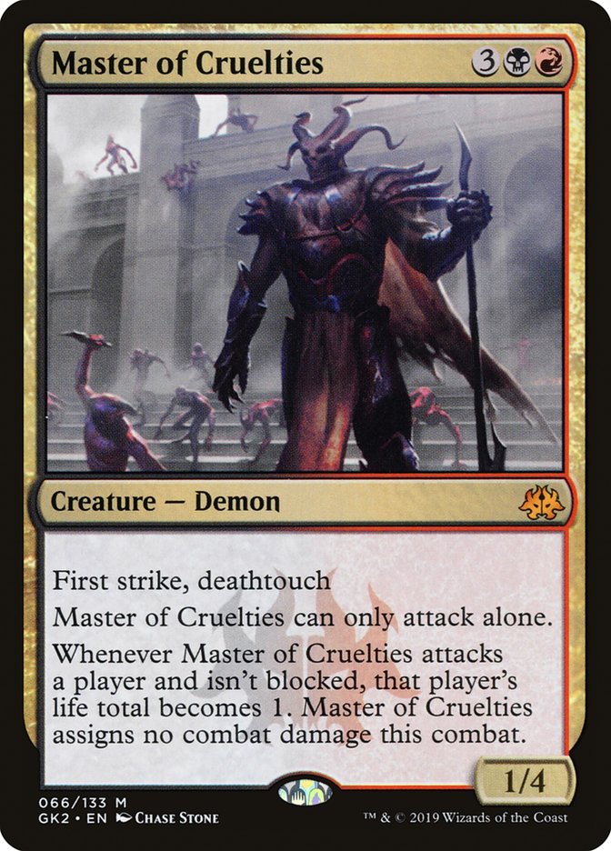 Master of Cruelties [Ravnica Allegiance Guild Kit] | Gate City Games LLC