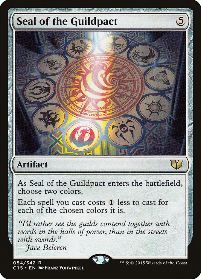 Seal of the Guildpact [Commander 2015] | Gate City Games LLC