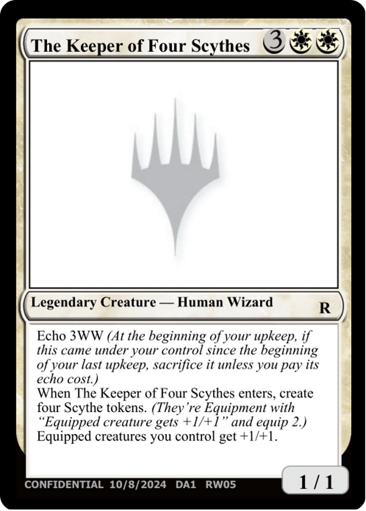 The Keeper of Four Scythes [Unknown Event] | Gate City Games LLC