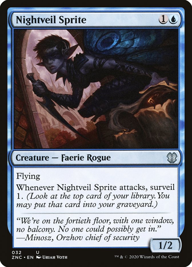 Nightveil Sprite [Zendikar Rising Commander] | Gate City Games LLC