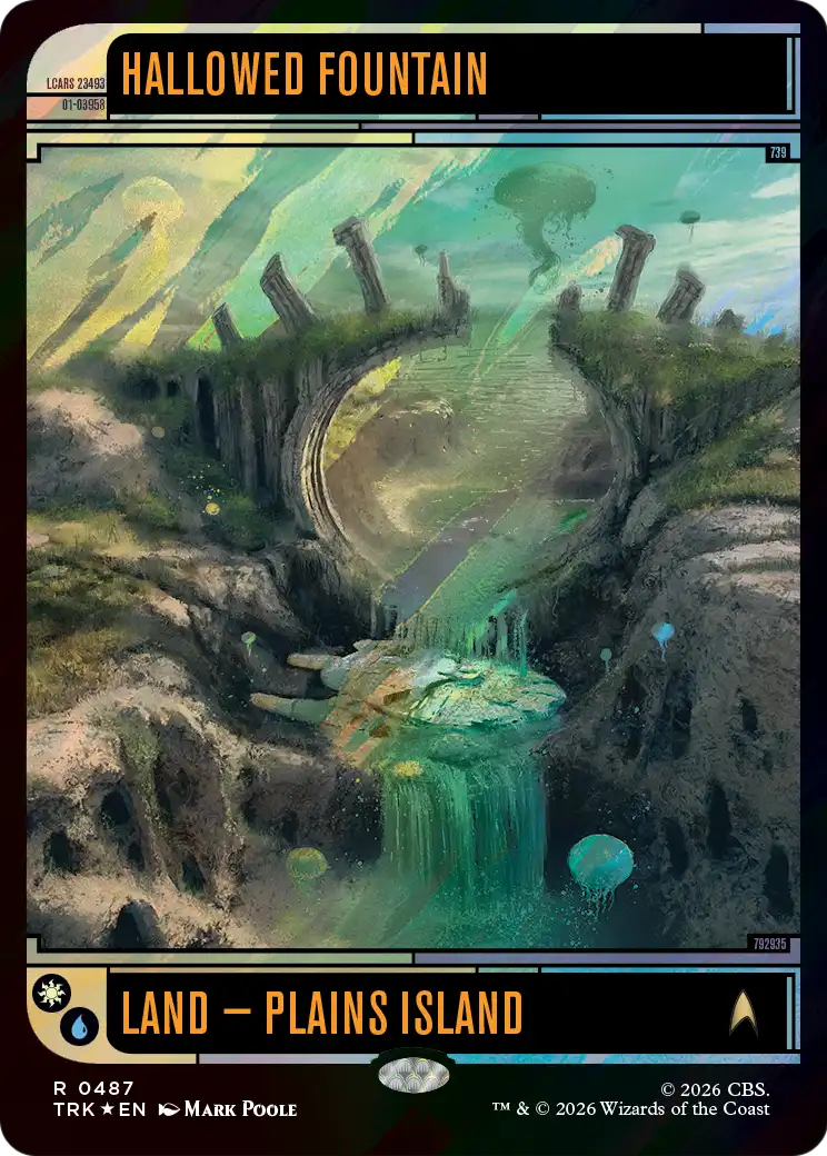 Hallowed Fountain (Surge Foil) [Star Trek] | Gate City Games LLC