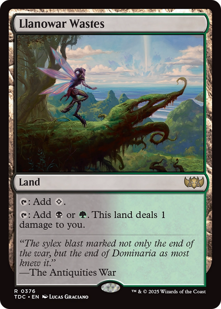 Llanowar Wastes [Tarkir: Dragonstorm Commander] | Gate City Games LLC