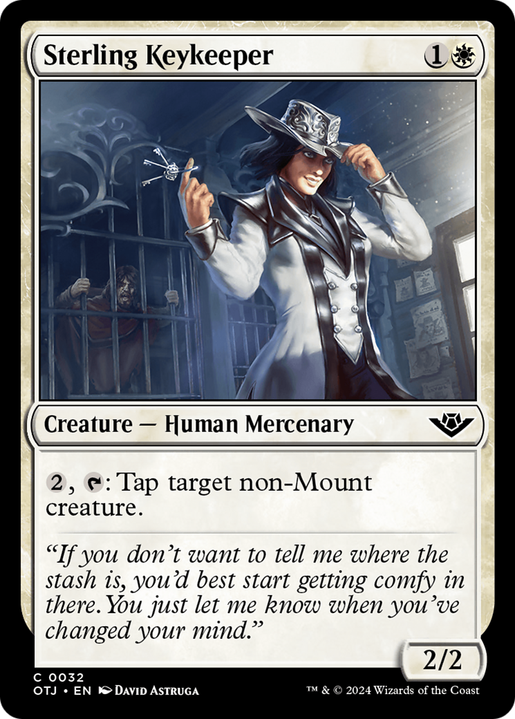 Sterling Keykeeper [Outlaws of Thunder Junction] | Gate City Games LLC