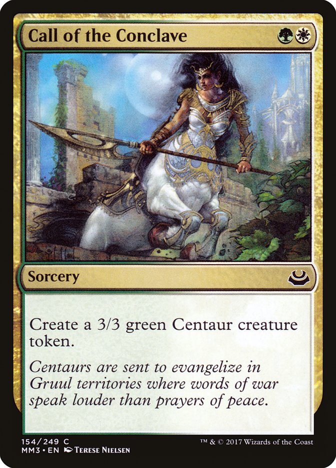Call of the Conclave [Modern Masters 2017] | Gate City Games LLC