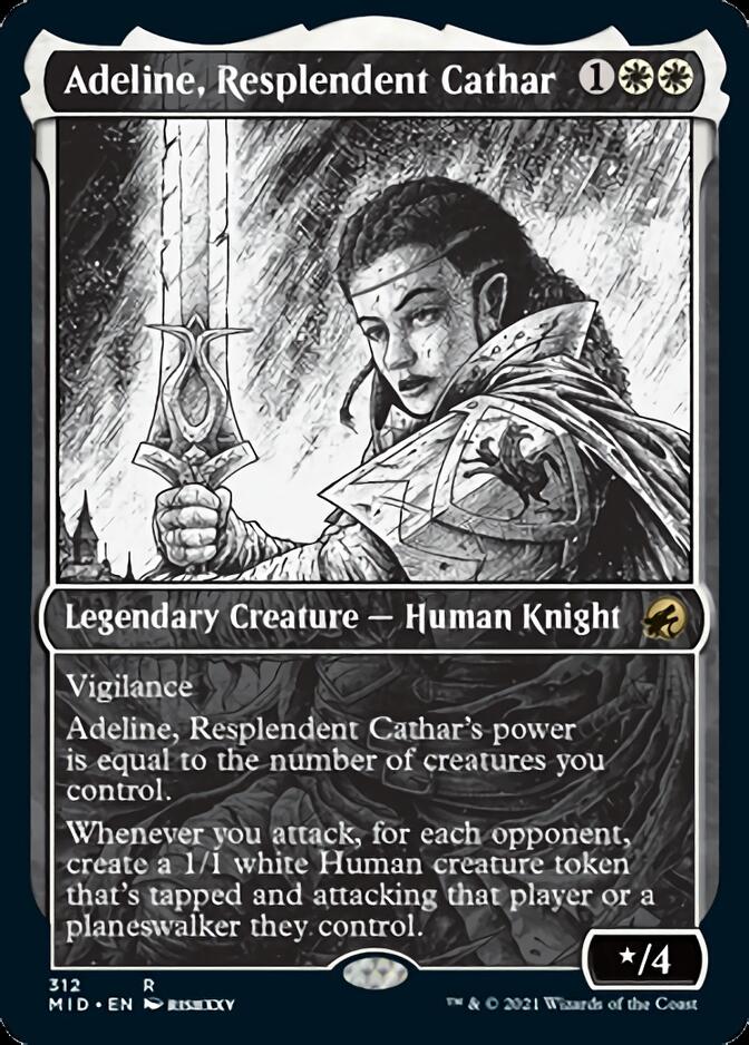 Adeline, Resplendent Cathar (Showcase Eternal Night) [Innistrad: Midnight Hunt] | Gate City Games LLC
