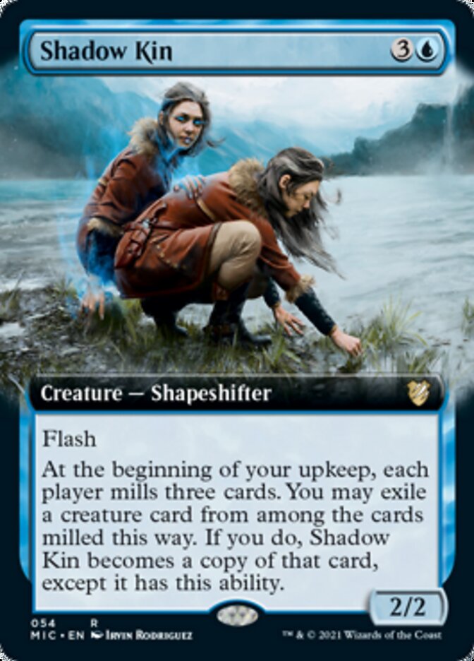 Shadow Kin (Extended Art) [Innistrad: Midnight Hunt Commander] | Gate City Games LLC