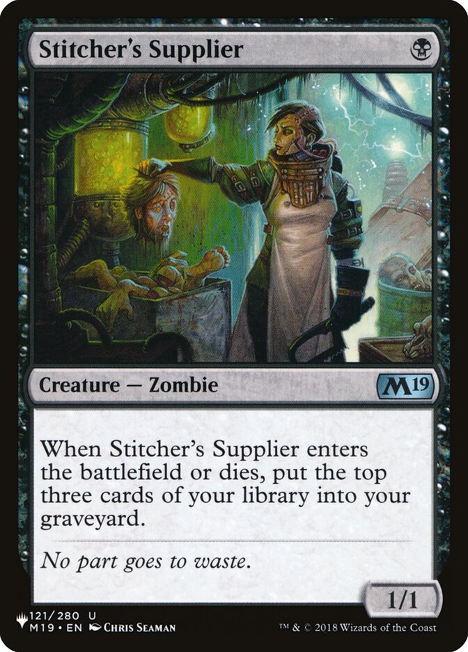 Stitcher's Supplier [The List] | Gate City Games LLC